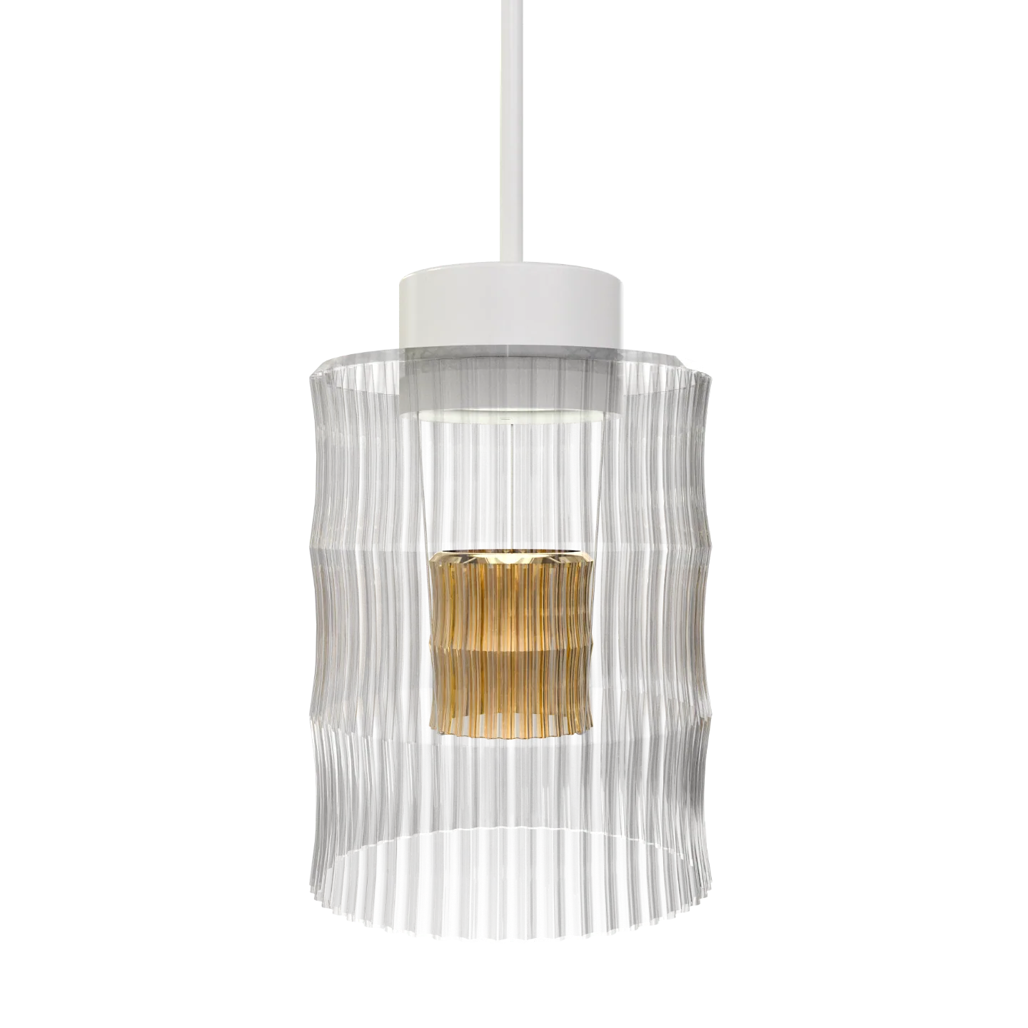 White with amber